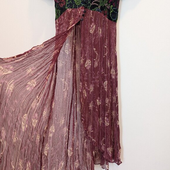 Free People Daisy Fields Floral Sheer Top / Duster Size: XS - Picture 6 of 13